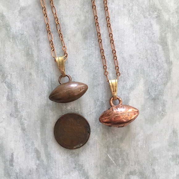 Vintage SMU Football Charm Necklace - Picture 4 of 8